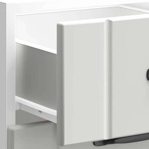 Donji kuhinjski ormarić Lucca bijeli konstruirano drvo - Bijela 40 x 46 x 81.5 cm 1 1x bottom cabinet (3 drawers) Cijena