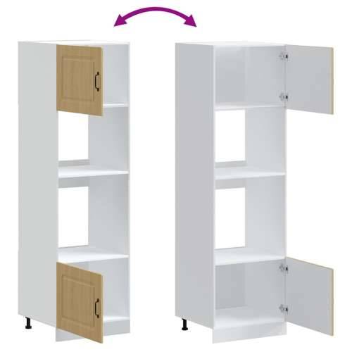 Ormari za pećnicu 2 kom Lucca konstruiranog drva - sonoma hrast 1 2 x ormarić za pećnicu 60 cm Cijena