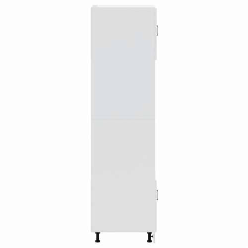 Ormari za pećnicu 2 kom Kalmar sjaj bijeli konstruirano drvo - Visoko sjajno bijela 60 x 57 x 207 cm 1 1x oven cabinet Cijena