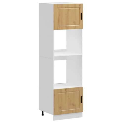 Ormari za pećnicu 2 kom Porto boja hrasta konstruiranog drva - hrast artisan 1 2 x ormarić za pećnicu 60 cm Cijena