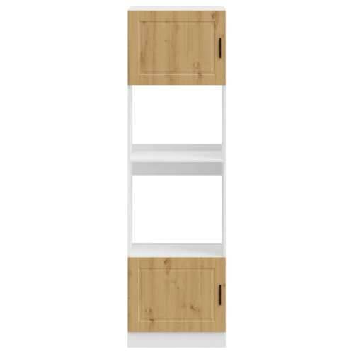 Ormari za pećnicu 2 kom Porto boja hrasta konstruiranog drva - hrast artisan 1 2 x ormarić za pećnicu 60 cm Cijena