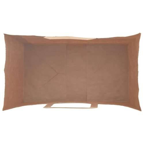 Papirnate vrećice 250 kom s ručkama smeđe 15x8x21 cm - Smeđa 15 x 8 x 21 cm 250 Cijena