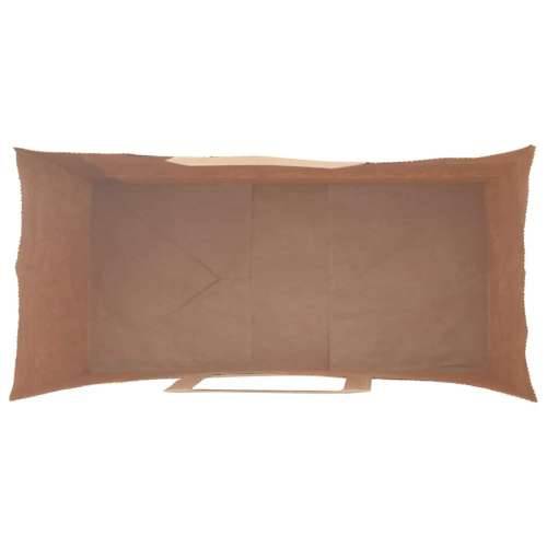 Papirnate vrećice 250 kom s ručkama smeđe 26x12x35 cm - Smeđa 26 x 12 x 35 cm 250 Cijena