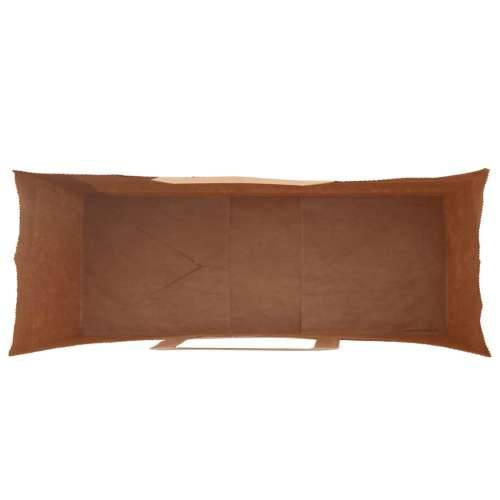 Papirnate vrećice 250 kom s ručkama smeđe 45x17x48 cm - Smeđa 45 x 17 x 48 cm 250 Cijena