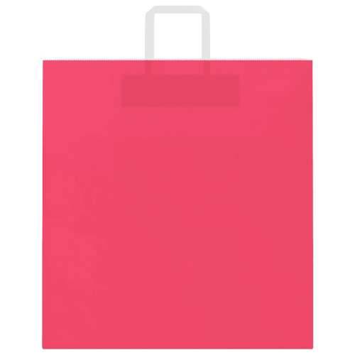 Papirnate vrećice 250 kom s ručkama ružičaste 45x17x48 cm - Ružičasta 45 x 17 x 48 cm 250 Cijena