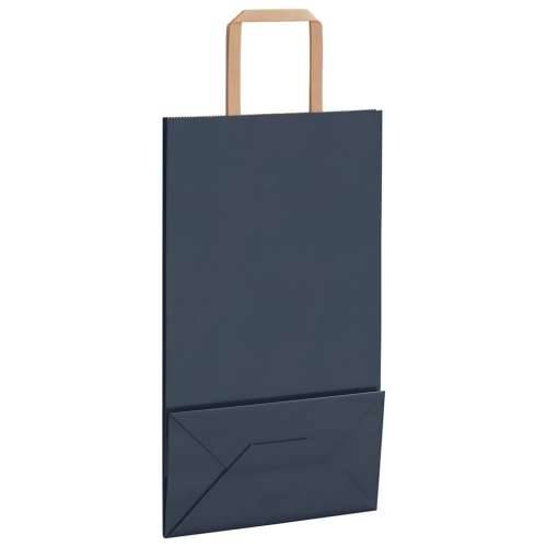 Papirnate vrećice 50 kom s ručkama plave 21x11x36 cm - Plava 21 x 11 x 36 cm 50 Cijena