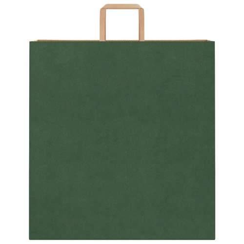 Papirnate vrećice 50 kom s ručkama zelene 45x17x48 cm - Zelena 45 x 17 x 48 cm 50 Cijena