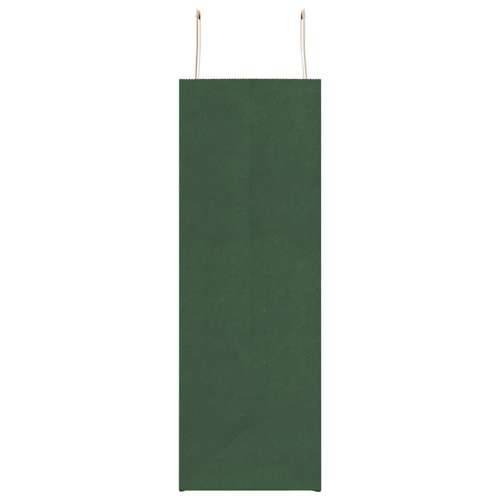 Papirnate vrećice 50 kom s ručkama zelene 45x17x48 cm - Zelena 45 x 17 x 48 cm 50 Cijena