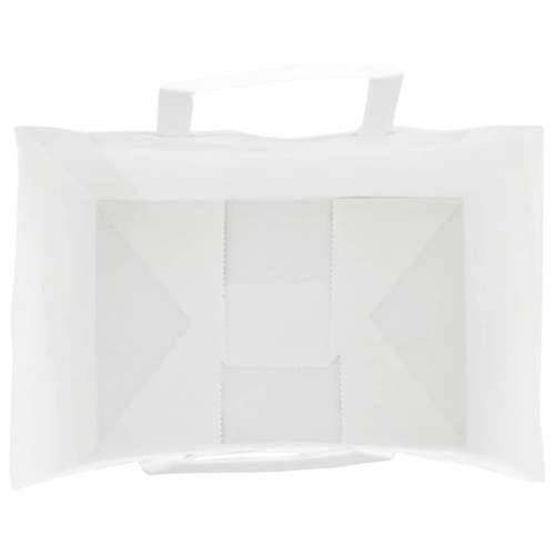 Papirnate vrećice 50 kom s ručkama bijele 32x22x24 cm - Bijela 32 x 22 x 24 cm 50 Cijena