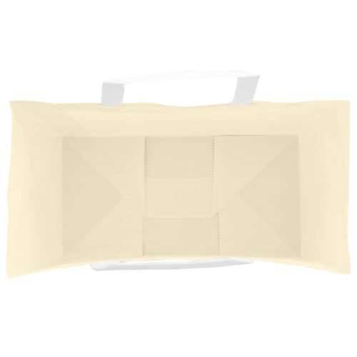 Papirnate vrećice 250 kom s ručkama žute 32x17x25 cm - Žuta 32 x 17 x 25 cm 250 Cijena