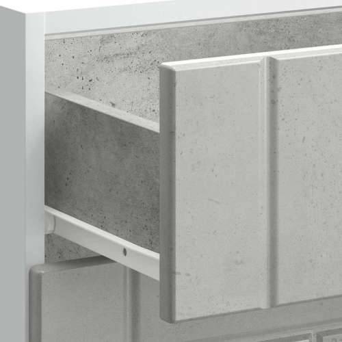 Donji kuhinjski ormarić Lucca boja betona konstruirano drvo - Beton siva 60 x 46 x 81.5 cm 1 1x bottom cabinet (3 drawers) Cijena