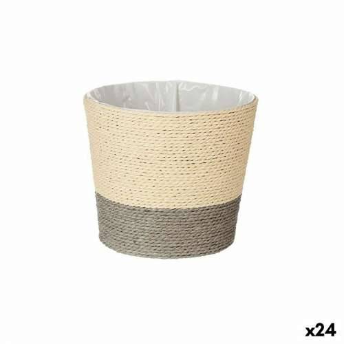 Tegla za biljke Ibergarden WY21-71 Siva Uže Plastika 19,5 x 16,5 x 19,5 cm (24 kom.) Cijena
