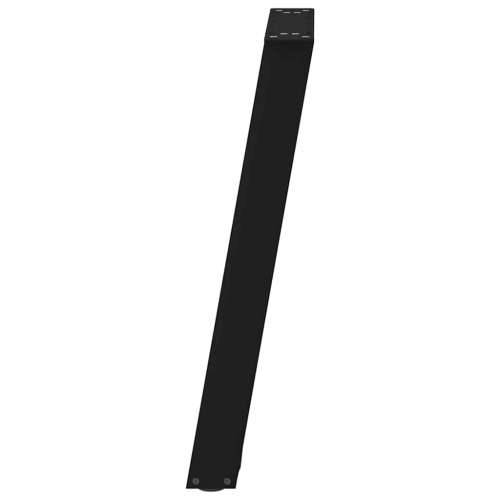 Noge za konzolni stol U-oblik 2 kom Crne 38 x (72-73) cm Čelik - Crna 38 x (72-73) cm 1 Cijena