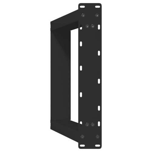 Noge za konzolni stol U-oblik 2 kom Crne 38 x (72-73) cm Čelik - Crna 38 x (72-73) cm 1 Cijena