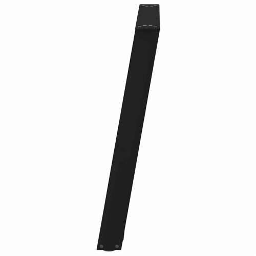 Noge za blagovaonski stol U-oblik 2 kom Crne 100 x (72-73) cm Čelik - Crna 100 x (72-73) cm 1 Cijena