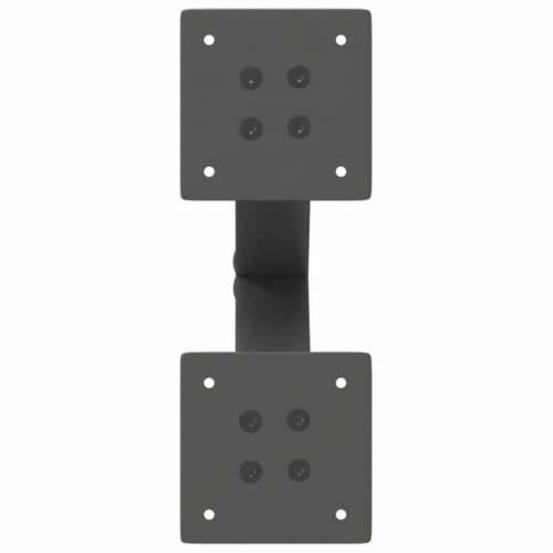 Noge za klub stolić u obliku slova X, 2 kom, antracit, 28 x (42-43) cm, čelik - Antracit 28 x (42-43) cm (40 mm) 2 1 Cijena