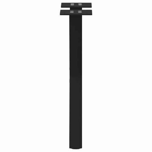 Noge za klub stolić u obliku slova X, 2 kom, crne, 38 x (42-43) cm, čelik - Crna 38 x (42-43) cm (40 mm) 2 1 Cijena