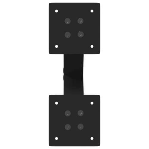 Noge za klub stolić u obliku slova X, 2 kom, crne, 38 x (42-43) cm, čelik - Crna 38 x (42-43) cm (40 mm) 2 1 Cijena