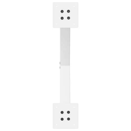 Noge za klub stolić u obliku slova X, 2 kom, bijele, 60 x (42-43) cm, čelik - Bijela 60 x (42-43) cm (40 mm) 2 1 Cijena
