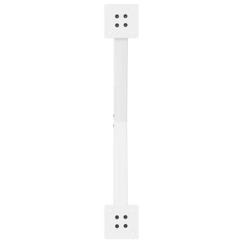Noge za blagovaonski stol X-oblik 2 kom Bijele 70 x (72-73) cm Čelik - Bijela 70 x (72-73) cm (40 mm) 2 1 Cijena