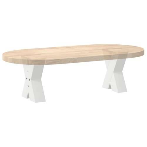Noge za klub stolić u obliku slova X, 2 kom, bijele, 30 x (30-31) cm, čelik - Bijela 30 x (30-31) cm (80 mm) 2 1 Cijena