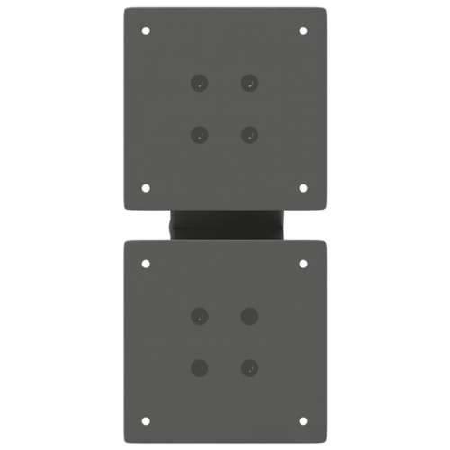 Noge za klub stolić u obliku slova X, 2 kom, antracit, 40 x (30-31) cm, čelik - Antracit 40 x (30-31) cm (80 mm) 2 1 Cijena