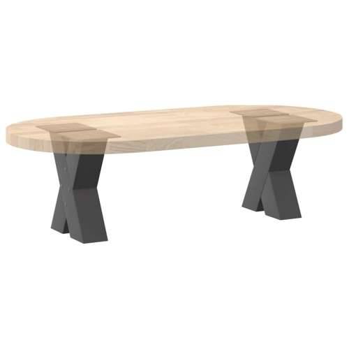 Noge za klub stolić u obliku slova X, 2 kom, antracit, 40 x (30-31) cm, čelik - Antracit 40 x (30-31) cm (80 mm) 2 1 Cijena
