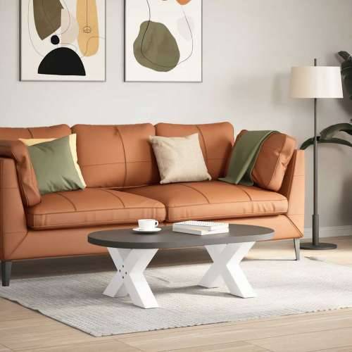 Noge za stolić u obliku slova X 2 kom bijele 60x(30-31) cm - Bijela 60 x (30-31) cm (80 mm) 2 1 Cijena