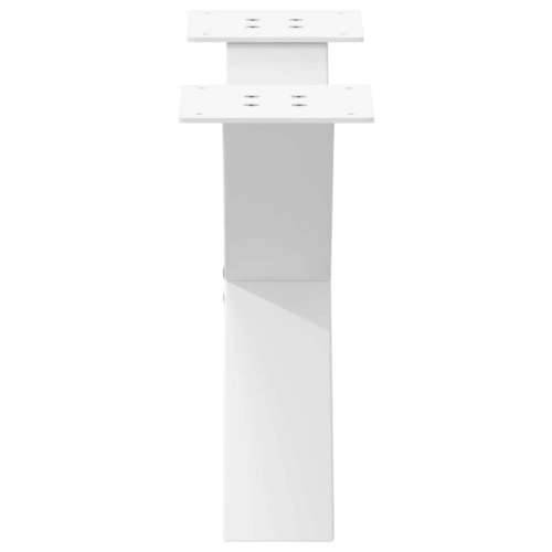 Noge za klub stolić u obliku slova X, 2 kom, bijele, 60 x (30-31) cm, čelik - Bijela 60 x (30-31) cm (80 mm) 2 1 Cijena