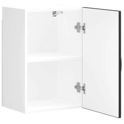 Kuhinjski zidni ormarić Kalmar crni konstruirano drvo - Crna 1 1 x zidni ormarić (1 vrata) 40 cm Cijena