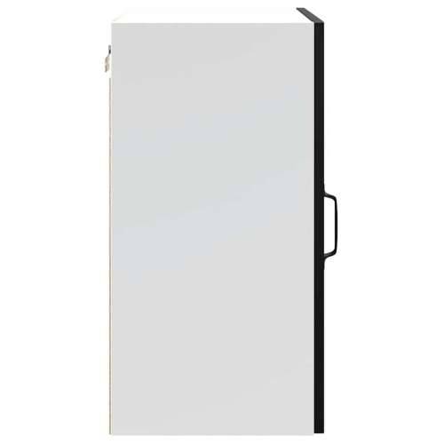Kuhinjski zidni ormarić Kalmar crni konstruirano drvo - Crna 1 1 x zidni ormarić (1 vrata) 40 cm Cijena