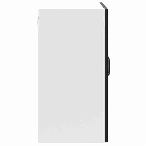 Kuhinjski zidni ormarić Kalmar crni konstruirano drvo - Crna 80 x 31 x 60 cm 1 1x wall cabinet (2 doors) Cijena