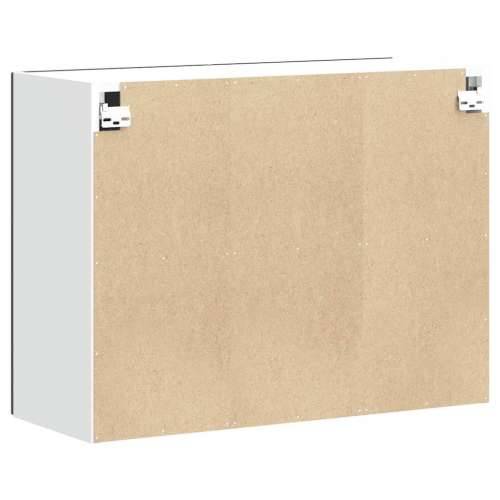 Kuhinjski zidni ormarić Kalmar crni konstruirano drvo - Crna 80 x 31 x 60 cm 1 1x wall cabinet (2 doors) Cijena