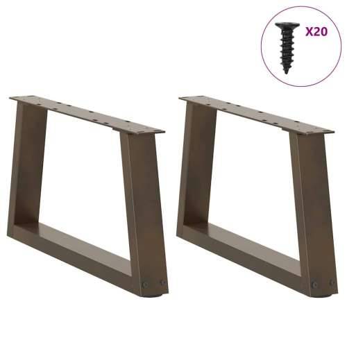 Noge za klub stolić V-oblik 2 kom Prirodni čelik 50 x (30-31,3) cm Čelik - Prirodna 50 x (30-31.3) cm 2 1 Cijena