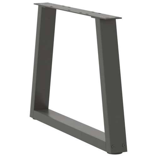 Noge za klub stolić V-oblika 2 kom antracit 50 x (42-43,3) cm čelik - Antracit 50 x (42-43.3) cm 2 1 Cijena