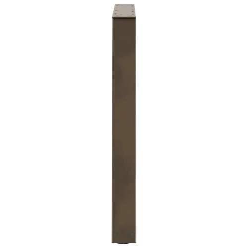 Noge za blagovaonski stol V-oblik 2 kom Prirodni čelik 70 x (72-73,3) cm Čelik - Prirodna 70 x (72-73.3) cm 2 1 Cijena