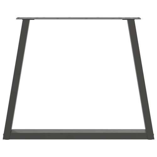 Noge za blagovaonski stol V-oblika 3 kom antracit 70 x (72-73,3) cm čelik - Antracit 70 x (72-73.3) cm 3 1 Cijena