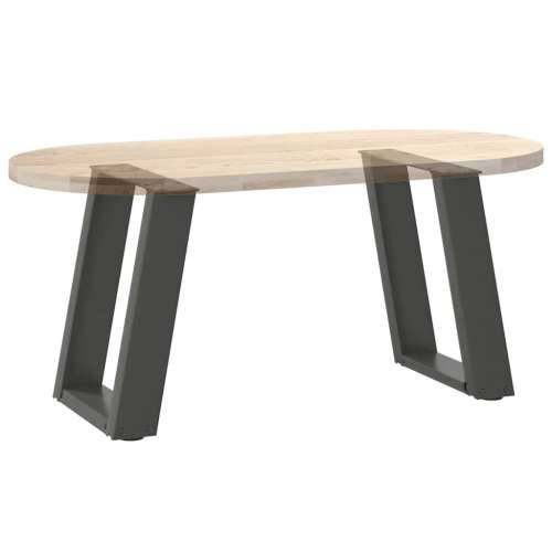 Noge za klub stolić U-oblik 2 kom antracit 28 x (42-43) cm čelik - Antracit 28 x (42-43) cm 1 Cijena