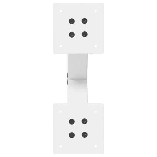 Noge za klub stolić u obliku slova X, 2 kom, bijele, 30 x (30-31) cm, čelik - Bijela 30 x (30-31) cm (40 mm) 2 1 Cijena