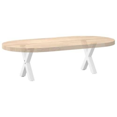 Noge za klub stolić u obliku slova X, 2 kom, bijele, 30 x (30-31) cm, čelik - Bijela 30 x (30-31) cm (40 mm) 2 1 Cijena