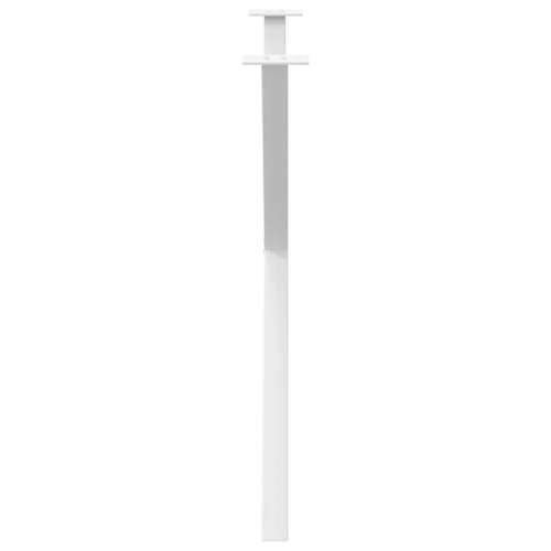 Noge za blagovaonski stol u obliku slova X, 2 kom, bijele, 90 x (72-73) cm, čelik - Bijela 90 x (72-73) cm (40 mm) 2 1 Cijena
