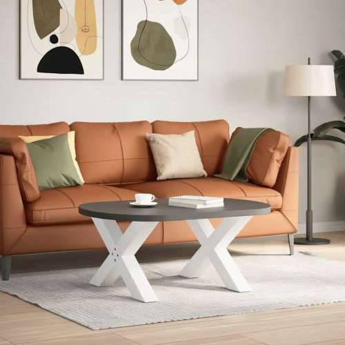 Noge za stolić u obliku slova X 2 kom bijele 70x(42-43) cm - Bijela 70 x (42-43) cm (80 mm) 2 1 Cijena