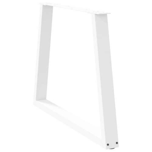 Noge za blagovaonski stol V-oblika 2 kom Bijele 90 x (72-73,3) cm Čelik - Bijela 90 x (72-73.3) cm 2 1 Cijena