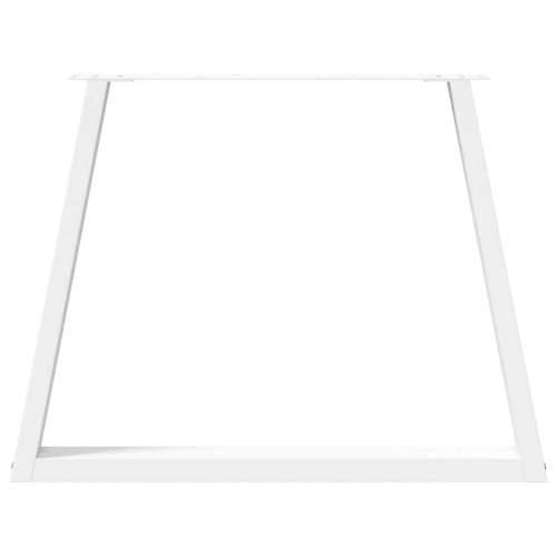 Noge za blagovaonski stol V-oblika 2 kom Bijele 90 x (72-73,3) cm Čelik - Bijela 90 x (72-73.3) cm 2 1 Cijena