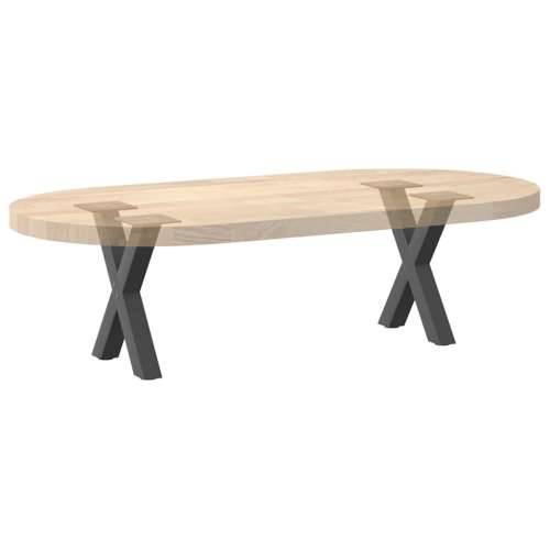 Noge za klub stolić u obliku slova X, 2 kom, antracit, 30 x (30-31) cm, čelik - Antracit 30 x (30-31) cm (40 mm) 2 1 Cijena