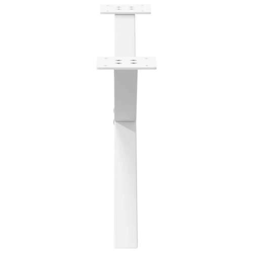 Noge za klub stolić X-oblik 2 kom Bijele 70 x (30-31) cm Čelik - Bijela 70 x (30-31) cm (40 mm) 2 1 Cijena