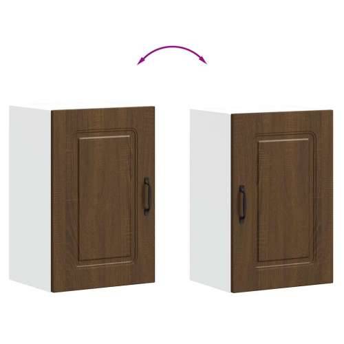 Kuhinjski zidni ormarić Kalmar boja hrasta konstruirano drvo - Smeđi hrast 40 x 31 x 60 cm 1 1x wall cabinet (1 door) Cijena