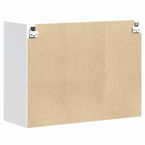 Kuhinjski zidni ormarić Kalmar sjaj bijeli konstruirano drvo - Visoko sjajno bijela 80 x 31 x 60 cm 1 1x wall cabinet (2 doors) Cijena