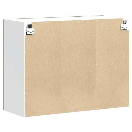 Kuhinjski zidni ormarić Kalmar boja hrasta konstruirano drvo - Smeđi hrast 80 x 31 x 60 cm 1 1x wall cabinet (2 doors) Cijena