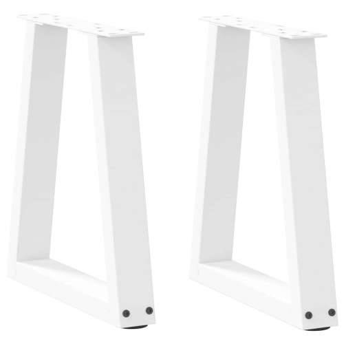 Noge za blagovaonski stol V-oblika 2 kom bijele 38x(42-43,3) cm - Bijela 38 x (42-43.3) cm 2 1 Cijena
